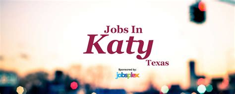 Sealy, TX. . Jobs in katy